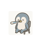 ペンギンくんのネガティブスタンプ1（個別スタンプ：33）
