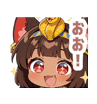 エジプト猫のラブリースタンプ（個別スタンプ：5）