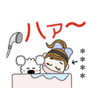 おちゃめとモコは仲良し♡デカ文字（個別スタンプ：36）