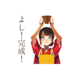 おしとやか着物女子★陶芸の日（個別スタンプ：28）