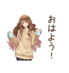SF大好き★マイペース女子（個別スタンプ：2）