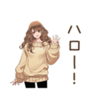 SF大好き★マイペース女子（個別スタンプ：24）