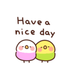 インコの英語（個別スタンプ：3）