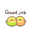 インコの英語（個別スタンプ：18）