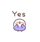 インコの英語（個別スタンプ：19）