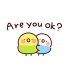 インコの英語（個別スタンプ：34）