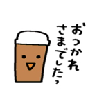 気持ち伝わる簡易スタンプ＊自由なトリ（個別スタンプ：6）