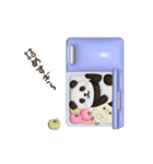 動く！ぷっくりパンダンミニ（個別スタンプ：18）