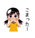 元気な子ども（女の子）★保育園（個別スタンプ：25）