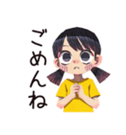 元気な子ども（女の子）★保育園（個別スタンプ：26）