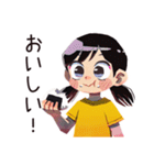 元気な子ども（女の子）★保育園（個別スタンプ：28）