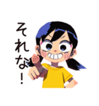 元気な子ども（女の子）★保育園（個別スタンプ：36）