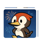 花火キツツキ@SFW（個別スタンプ：7）