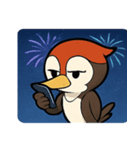 花火キツツキ@SFW（個別スタンプ：9）