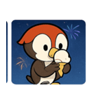 花火キツツキ@SFW（個別スタンプ：10）