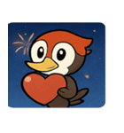 花火キツツキ@SFW（個別スタンプ：16）