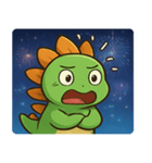 花火ステゴサウルスのわくわくナイト@SFW（個別スタンプ：15）