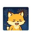 花火キツネ@SFW（個別スタンプ：3）