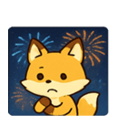 花火キツネ@SFW（個別スタンプ：4）