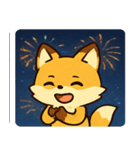 花火キツネ@SFW（個別スタンプ：6）