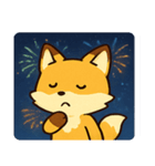 花火キツネ@SFW（個別スタンプ：7）