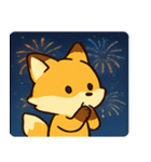 花火キツネ@SFW（個別スタンプ：8）