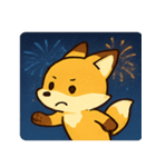 花火キツネ@SFW（個別スタンプ：13）