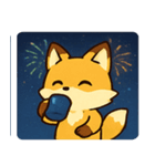 花火キツネ@SFW（個別スタンプ：14）
