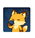花火キツネ@SFW（個別スタンプ：15）