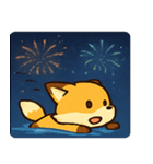 花火キツネ@SFW（個別スタンプ：16）