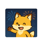 花火キツネ@SFW（個別スタンプ：17）