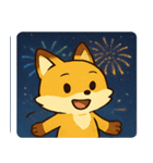 花火キツネ@SFW（個別スタンプ：18）