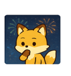 花火キツネ@SFW（個別スタンプ：20）