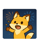 花火キツネ@SFW（個別スタンプ：24）