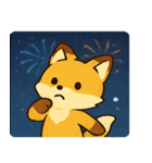 花火キツネ@SFW（個別スタンプ：28）