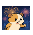 花火のモルモット@SFW（個別スタンプ：3）