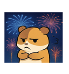 花火のモルモット@SFW（個別スタンプ：4）