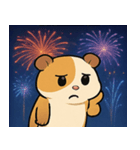 花火のモルモット@SFW（個別スタンプ：8）