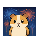 花火のモルモット@SFW（個別スタンプ：10）