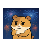 花火のモルモット@SFW（個別スタンプ：12）