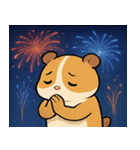 花火のモルモット@SFW（個別スタンプ：16）
