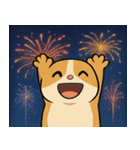 花火のモルモット@SFW（個別スタンプ：19）