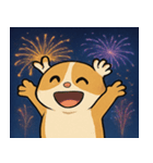 花火のモルモット@SFW（個別スタンプ：20）