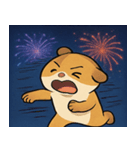 花火のモルモット@SFW（個別スタンプ：21）