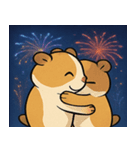 花火のモルモット@SFW（個別スタンプ：22）
