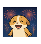 花火のモルモット@SFW（個別スタンプ：24）