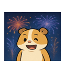 花火のモルモット@SFW（個別スタンプ：28）