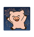 花火ブタのハッピーナイト@SFW（個別スタンプ：10）