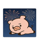 花火ブタのハッピーナイト@SFW（個別スタンプ：12）