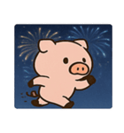 花火ブタのハッピーナイト@SFW（個別スタンプ：13）